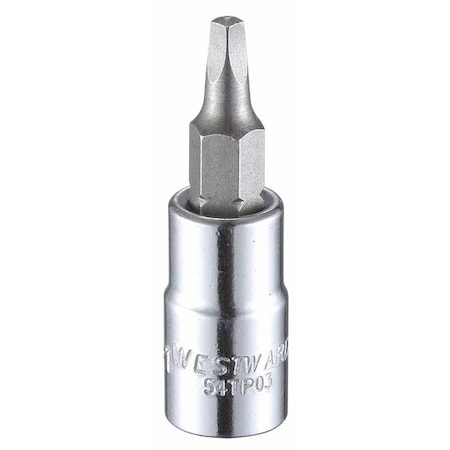 1/4 in Drive Square Socket Bit SAE R1 Tip, 1 13/16 in L MPN:54TP03