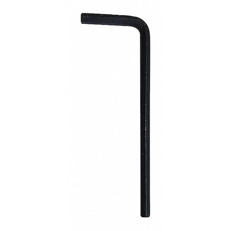 Metric Plain Hex Key Hex Key, 3 mm Tip Size, 2 15/64 in Long, 3 mm Short MPN:54TU78