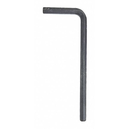 Metric Plain Hex Key Hex Key, 4 mm Tip Size, 2 23/32 in Long, 4 mm Short MPN:54TU79