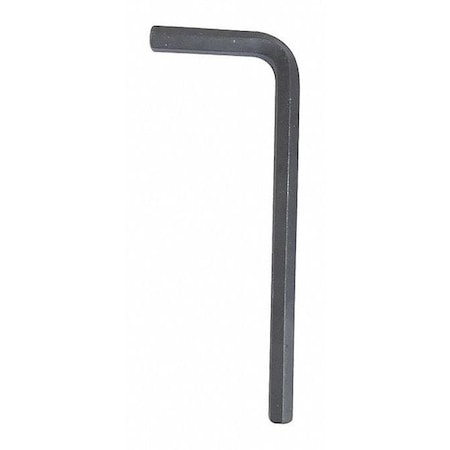 Metric Plain Hex Key Hex Key, 6 mm Tip Size, 3 1/2 in Long, 6 mm Short MPN:54TU80