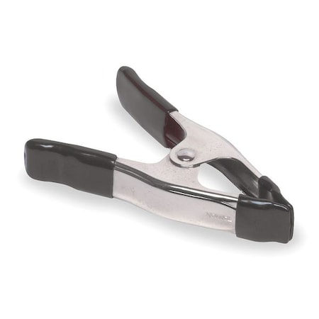 Spring Clamp, Overall Length 6 in, Max Jaw Opening 2 in, Steel MPN:5A318