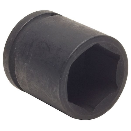 WESTWARD 1/2 in Drive Impact Socket Standard Socket, Black Oxide, Steel, 34 mm MPN:5DFP0