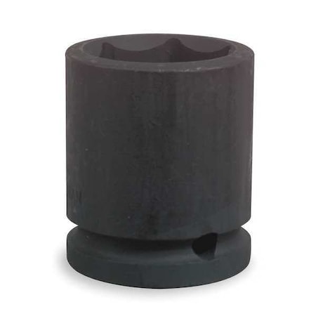 WESTWARD 3/8 in Drive Impact Socket Deep Socket, Black Oxide, Steel, Blk Oxd MPN:5MR84