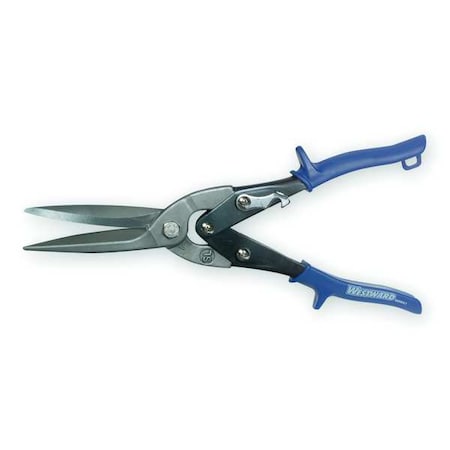 Metal Cutting Snip, Straight, 11 1/2 in, Alloy Steel MPN:5MW41