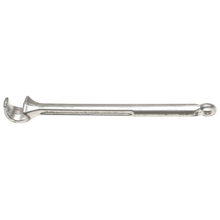 Sngl End Valve Wheel Wrnch, Steel, Sz 2