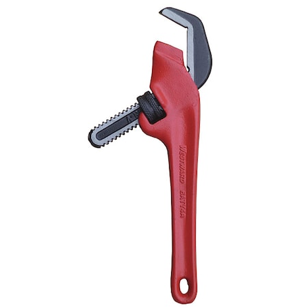 9 1/2 in L 2 5/8 in Cap. Cast Iron Hex Pipe Wrench MPN:6ATY4