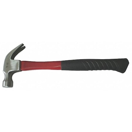 Curved-Claw Hammer, Fiberglass, Axe, 16 Oz MPN:6DWG7