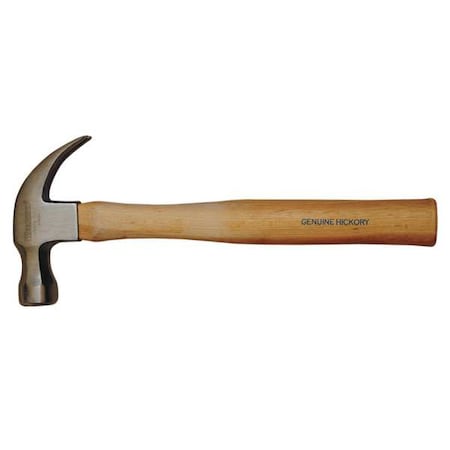 Straight-Claw Hammer, Hickory, 13 Oz MPN:6DWG8
