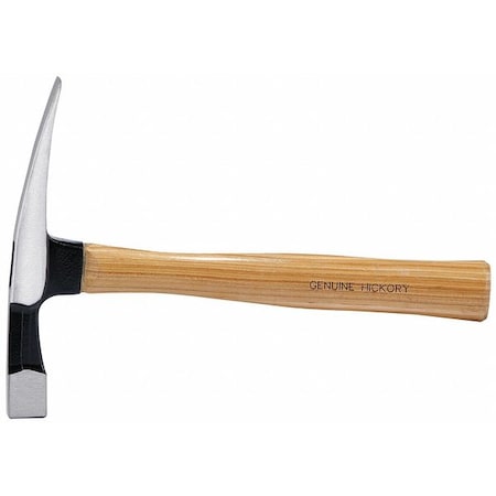 Bricklayers Hammer, Hickory, 24 Oz MPN:6DWK7
