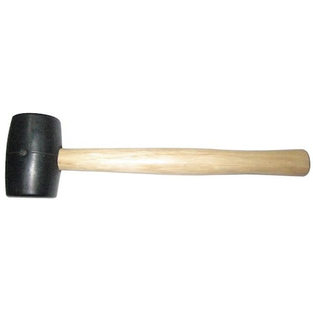 Rubber Mallet, Hickory, 8 Oz MPN:6DWL1