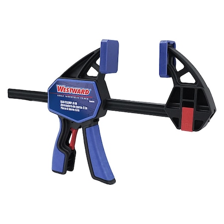 Bar Clamp, Steel, Standard Rail, 300lb, 80mm MPN:806EN4