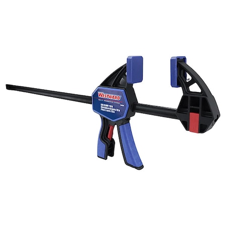 Bar Clamp, Steel, Standard Rail, 300lb, 80mm MPN:806EN6