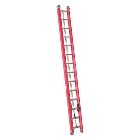 28 ft Fiberglass Extension Ladder, 300 lb Load Capacity MPN:44YY49