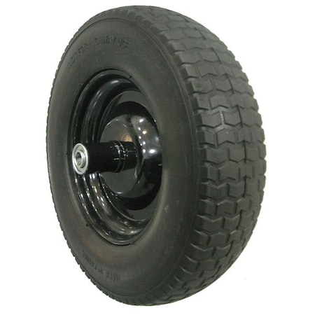 Wheelbarrow Tire, Knobby, 14-1/2 In. Dia. MPN:10G170