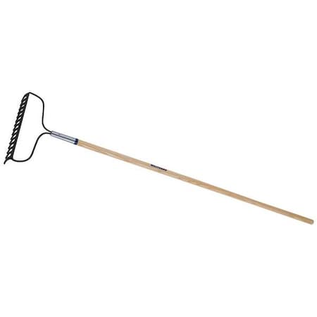 16-1/4 in Steel Not Applicable Bow Rake, 16 Tines, 60 in L Wood Handle MPN:1WG36