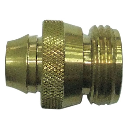 Hose Connector, Male, Brass, 100 psi MPN:20KP37