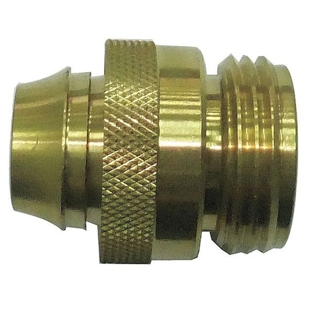 Hose Connector, Male, Brass, 100 psi MPN:20KP38