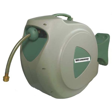 Spring Return Hose Reel, Wall, 5/8