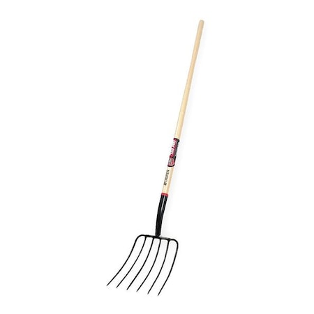 Wood Manure Fork, 67.75 in L MPN:2MVR6