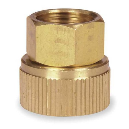 Hose To Pipe Adapter, Swivel, Dbl Female MPN:4KG87