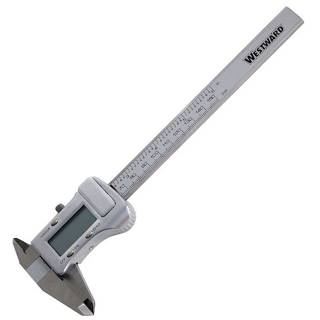 Digital Caliper, Fractional, 0 to 6 In MPN:29AD36