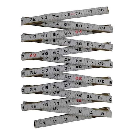 Folding Rule, 78-3.4 In., Standard MPN:30PC15