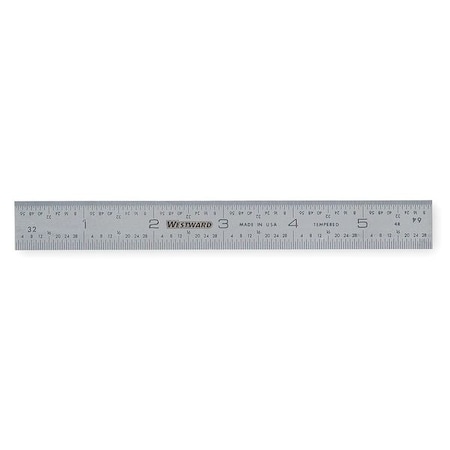 Rule, Steel, 6 In, 4r MPN:4KU96