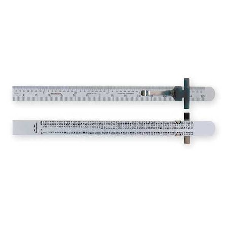 Rule, Steel, 6 In, Pocket MPN:4KU97
