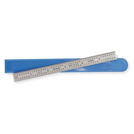 Steel Rule, Flexible, 6In, 32/64ths/0.5/1mm MPN:4KY13