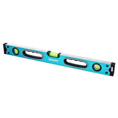 Magnetic Box Beam Level, 24 In, Hand Holes MPN:4MRV5
