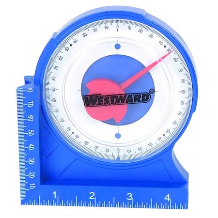 Protractor/Angle Finder, 4 5/8In, Magnetic MPN:4MRW3
