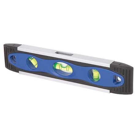 Magnetic Torpedo Level, 9 In, 3 Vials MPN:4MRX1