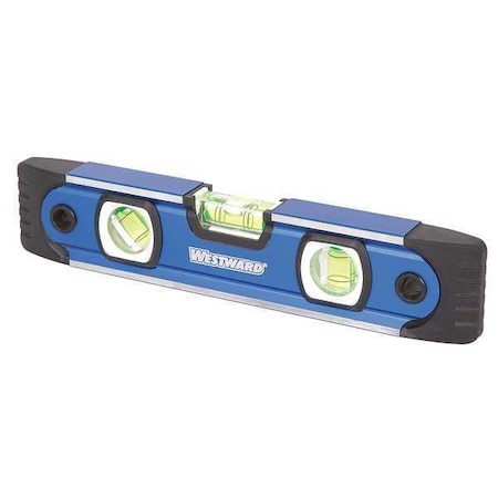 Magnetic Torpedo Level, 9 In, 3 Vials MPN:4MRX2