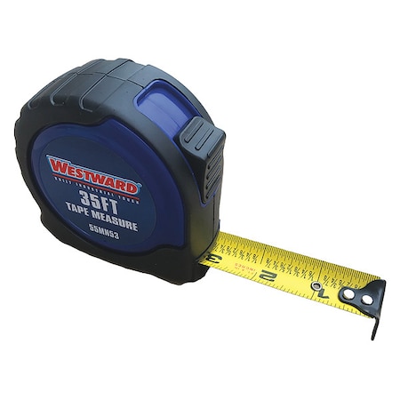 Tape Measure, 35 ft. L Blade, Steel MPN:55MN53