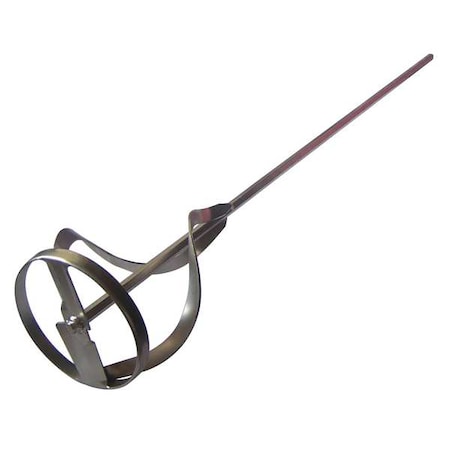 Ribbon Paint Mixer, Spiral, 30 x4-3/4 In W MPN:13A635