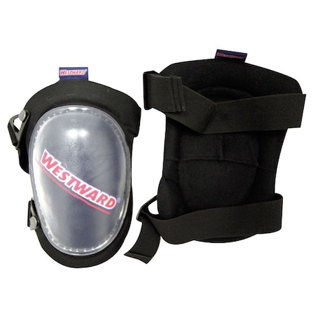 Knee Pad, Swivel, Foam Pad, Plastic Cap, Quick Release Closure, 2 Straps, Black, Universal MPN:5MZN1