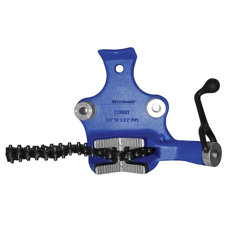 Bench Chain Vise, Top Screw, 1/8- 2-1/2 in MPN:22XR02