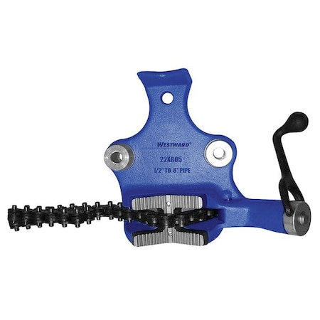 Bench Chain Vise, Top Screw, 1/2 to 8 in MPN:22XR05
