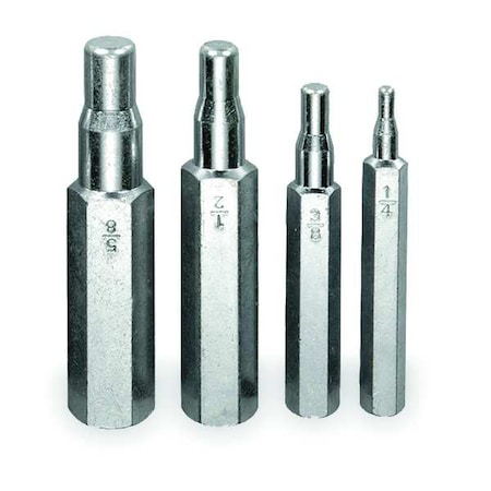 Swaging Tool Set, 4 Pc, 1/4-5/8 In MPN:3CYP5