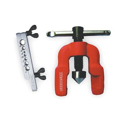 Flaring Tool, Single, 3/16-5/8, Chrome MPN:3CYV1