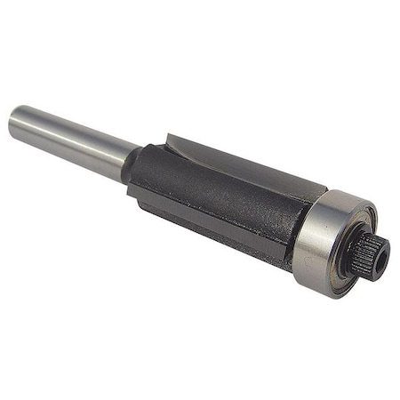 Flush Trim Rtr Bit Carbide Tipped, 3/8 In MPN:16Y538