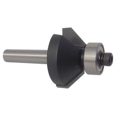 Chamfer Rtr Bit, Carbide Tipped, 1-1/2 In MPN:16Y551
