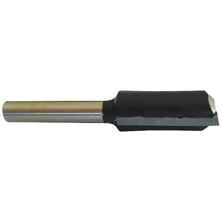 Straight Rtr Bit, Carbide Tipped, 1/2 In MPN:16Y586