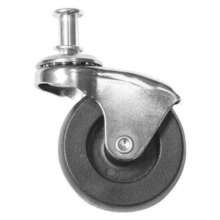 Caster, Black, 2-12/ In MPN:1UBH4-CASTER