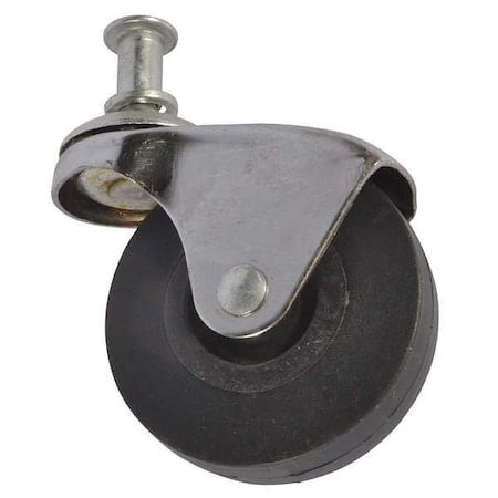 Casters, Black, 2-12/ In MPN:1YER9-CASTER