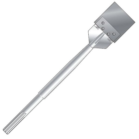 Floor Scraper, SDS Max, L 25 In., W 6 In. MPN:22UV21