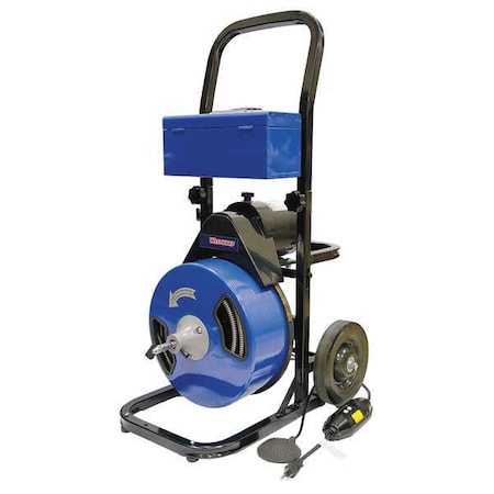 75 ft Corded Drain Cleaning Machine, 120V AC MPN:22XP38