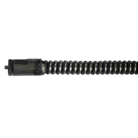 Drain Cleaning Cable, 1/2 in Dia, 75 ft L MPN:22XP56