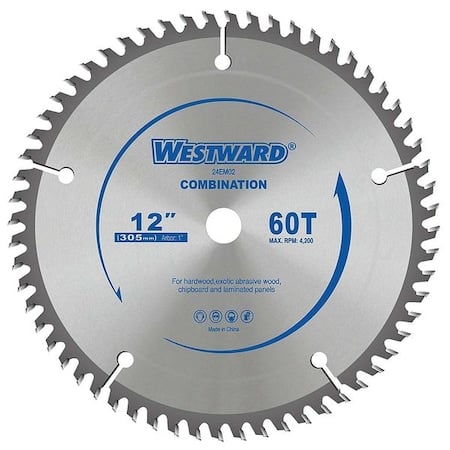 CircularSawBlade, Carbide, Dia:12