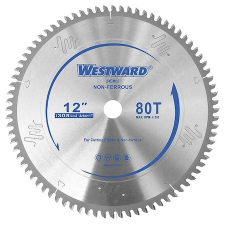 CircularSawBlade, Carbide, Dia:12